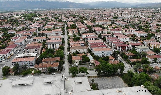 Denizli’de 577 bin metrekare alana yapı ruhsatı verildi