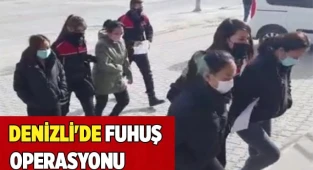 Denizli'de fuhuş operasyonu