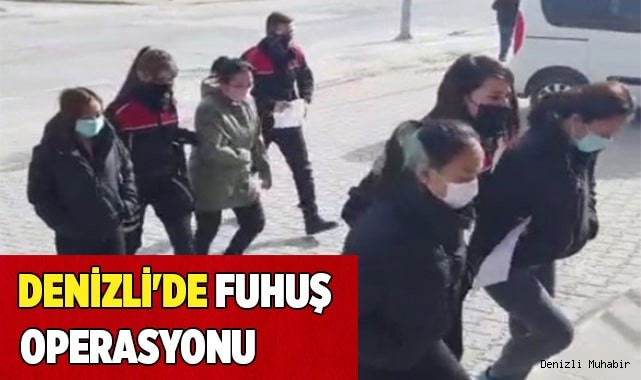 Denizli'de fuhuş operasyonu