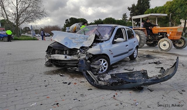 Denizli'de son bir haftada 132 trafik kazası meydana geldi