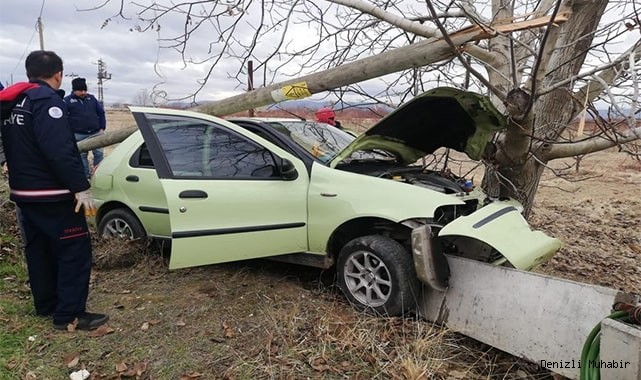 Denizli'de son bir haftada 89 trafik kazası meydana geldi