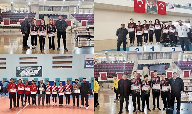 Denizli’den 7 okul takımı Türkiye şampiyonasına katılacak