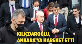 Denizli programını yarıda kesen CHP lideri Kılıçdaroğlu, Ankara'ya hareket etti