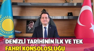 Denizli tarihinin ilk ve tek fahri konsolosluğu