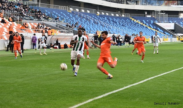 Denizlispor, Adanaspor ile golsüz berabere kaldı