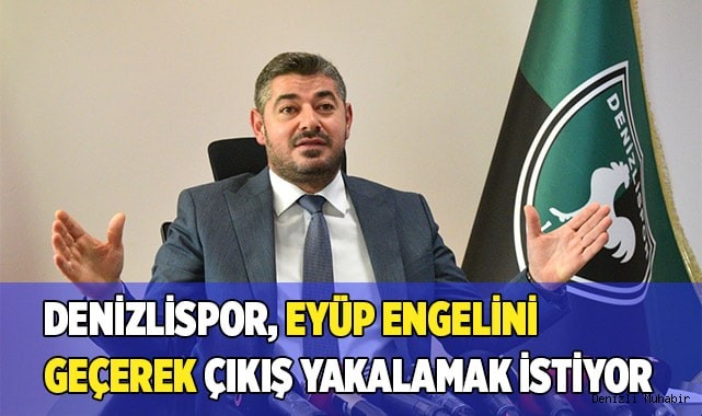 Denizlispor, çıkış yakalamak istiyor