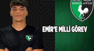 Denizlispor'un genç yıldızı Emir’e milli görev