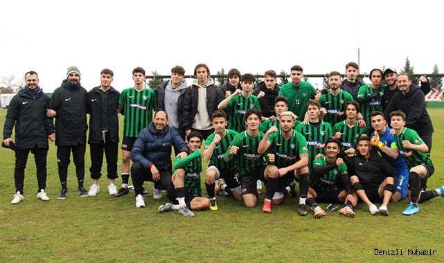 Denizlispor’un gençleri Boluspor engelini 3 golle geçti