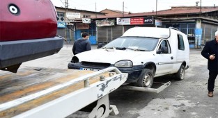 Kaderine terk edilen hurda araçlar toplanacak