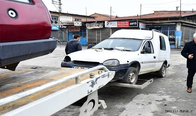 Kaderine terk edilen hurda araçlar toplanacak