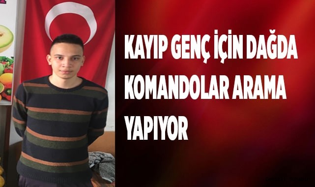 Kayıp gençten 3 gündür haber yok