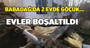 Kaymakamlık evleri boşalttırdı