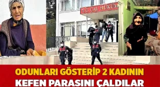 Odunları gösterip 2 yaşlı kadının kefen parasını çaldılar