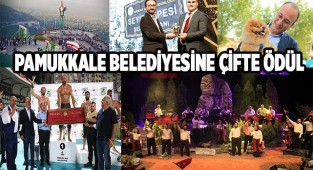 PAMUKKALE BELEDİYESİNE ÇİFTE ÖDÜL