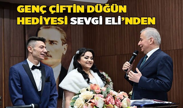 Sevgi Eli’nden genç çifte 14 Şubat sürprizi