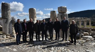 Stratonikeia, protokolü ağırladı