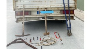 Su motoru ve kablo hırsızları kaçamadan yakalandı