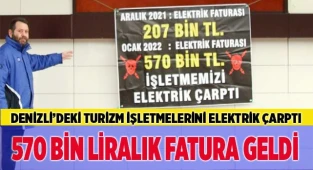 Turizm işletmelerini elektrik çarptı