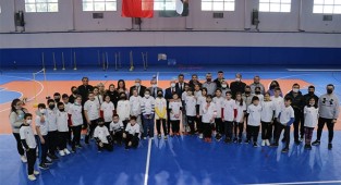 Yetenekli öğrenciler Sarayköy’de branş belirleme testine girdi