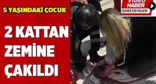 2 kattan zemine çakıldı