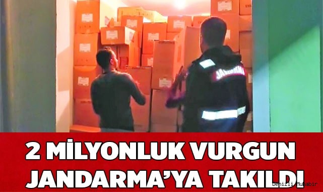 2 milyonluk vurgun JASAT'a takıldı