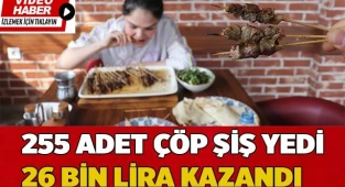 37 dakikada, 26 bin lira kazandı