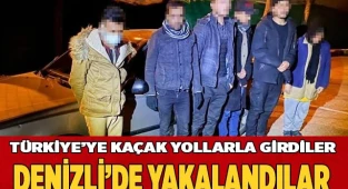 6 yabancı Denizli’de yakalandı