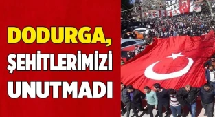 Acıpayam - Dodurga'da  Şehitlerimizi Anma Etkinliği Gerçekleştirildi.