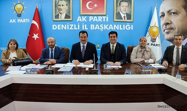 AK Parti Denizli İl Başkanlığı, Seçim İşleri İstişare Toplantısı’nı gerçekleştirdi