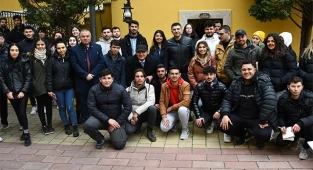 Başkan Şevik, PAÜ Coğrafya Bölümü Öğrencilerini ağırladı