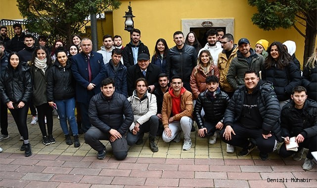 Başkan Şevik, PAÜ Coğrafya Bölümü Öğrencilerini ağırladı