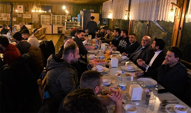 BAŞKAN ŞEVİK’TEN FUTBOLCULARA MORAL YEMEĞİ