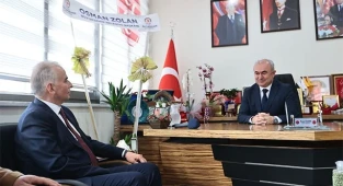 Başkan Zolan'dan MHP İl Başkanı Garip’e ziyaret