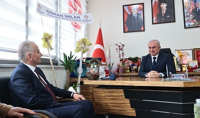 Başkan Zolan'dan MHP İl Başkanı Garip’e ziyaret