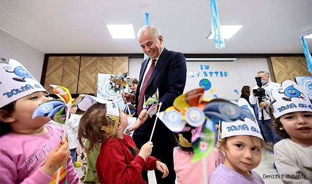 Başkan Zolan, miniklerle Dünya Su Günü’nü kutladı