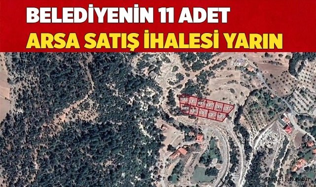 Belediyenin 11 arsa satış ihalesi yarın