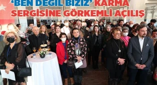 ‘BEN DEĞİL BİZİZ’ KARMA SERGİSİNE GÖRKEMLİ AÇILIŞ