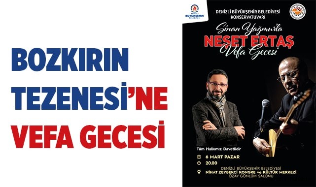 Bozkırın Tezenesi’ne vefa
