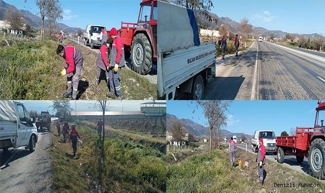 Buldan’da bahar temizliği