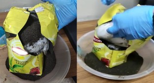 Çay paketinden uyuşturucu çıktı