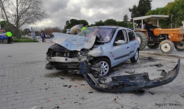 Denizli'de 1 haftada 99 trafik kazası meydana geldi