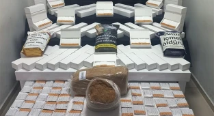 Denizli’de 3 kaçakçı çok sayıda malzemeyle yakalandı