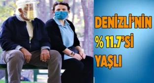 Denizli'deki yaşlı sayısı 123 bin 137