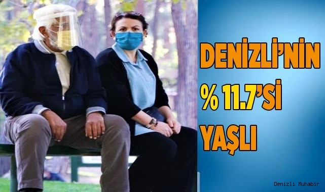 Denizli'deki yaşlı sayısı 123 bin 137