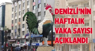 Denizli’nin haftalık vaka sayısı açıklandı