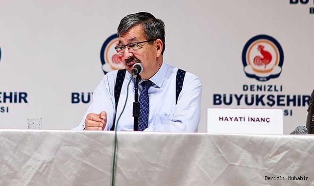 Denizlili yazar İnanç hemşehrileriyle buluşacak