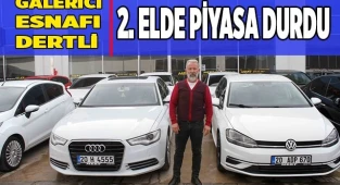 Galerici esnafı dertli, 2. elde piyasa durdu