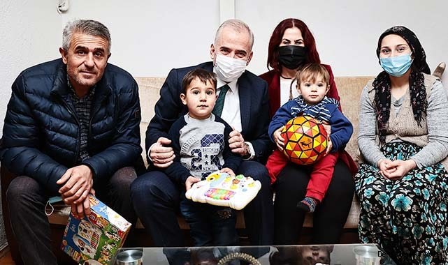 Gümüşten ailesinin ilk misafirleri Zolan çifti oldu