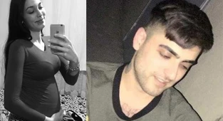 Hamile eşini, öldürmeden 3 gün önce de bıçakla takip etmiş
