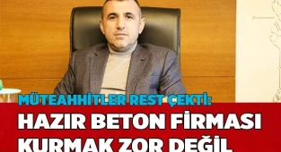 Hazır beton firması kurmak zor değil